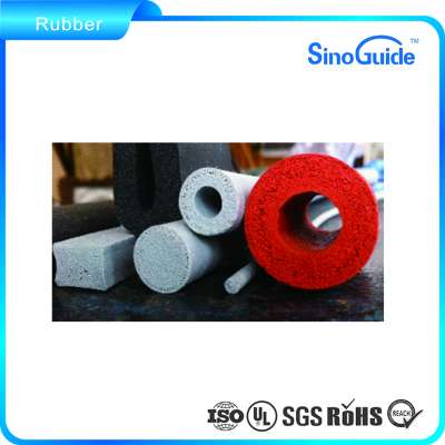 Closed Cell Silicone Foam Tube/Sponge Rubber Foam Roll